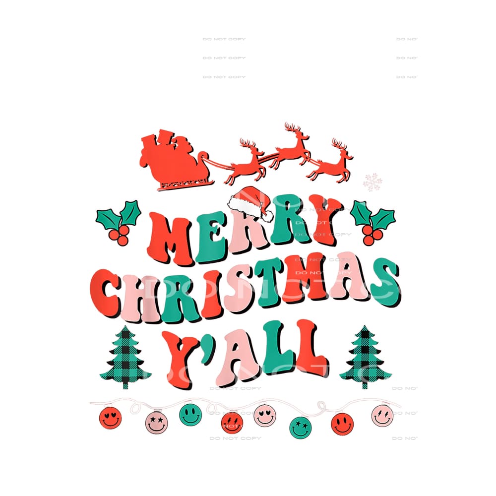 Christmas # 2216 Sublimation transfers - Heat Transfer