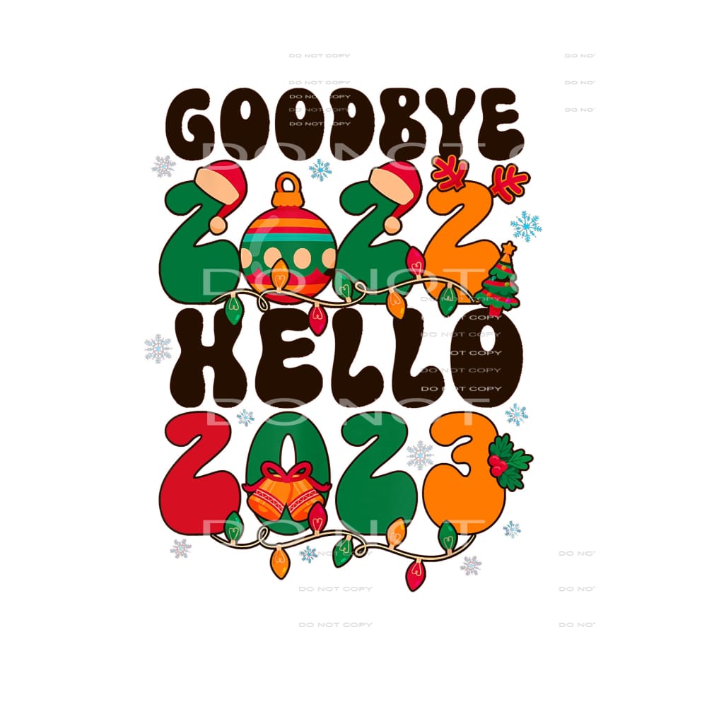 Christmas # 2220 Sublimation transfers - Heat Transfer