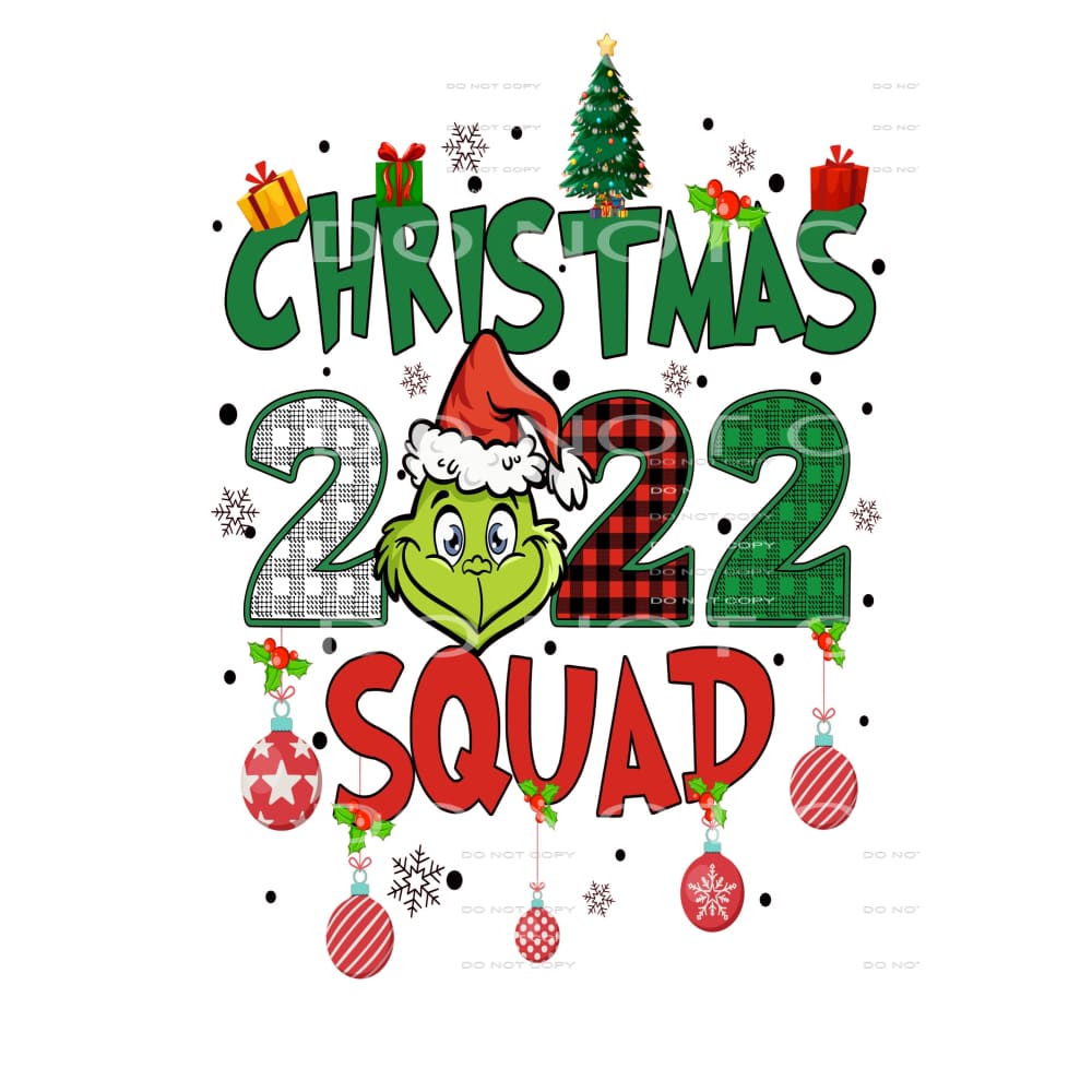 Christmas # 2224 Sublimation transfers - Heat Transfer