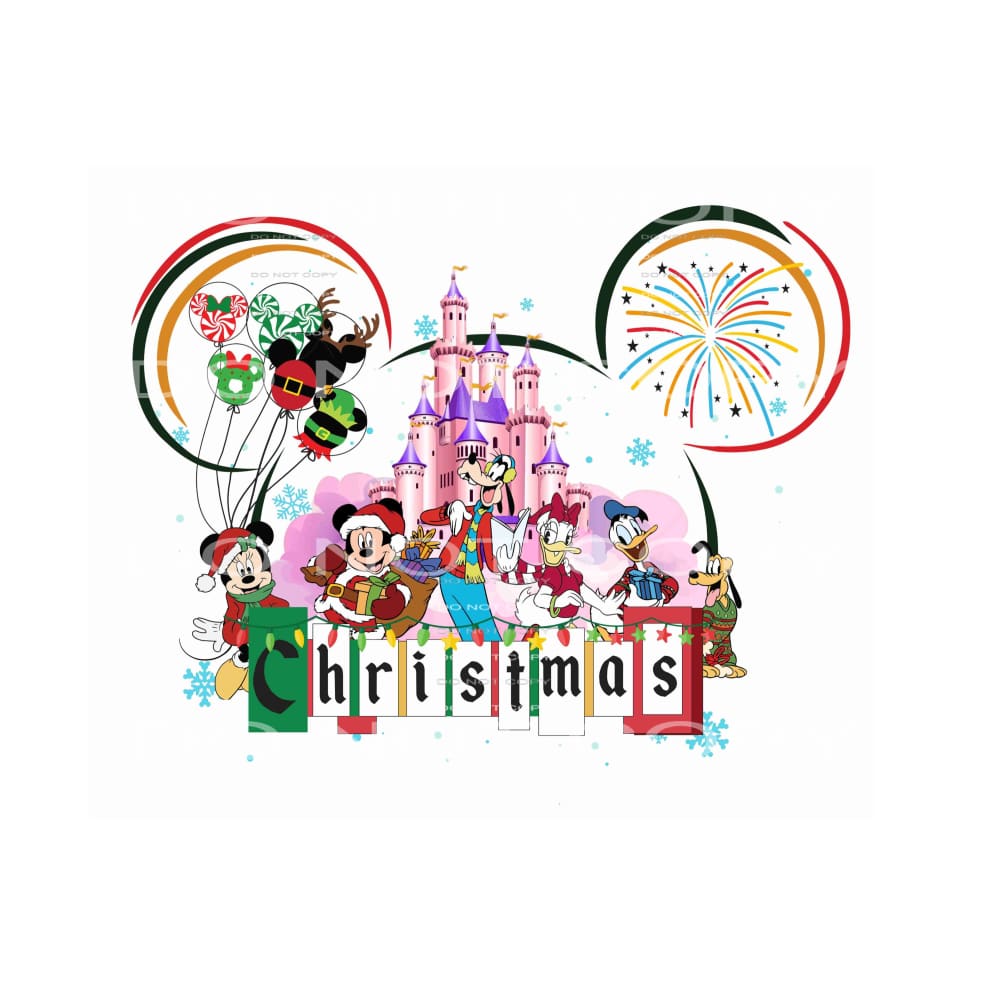Christmas # 2258 Sublimation transfers - Heat Transfer