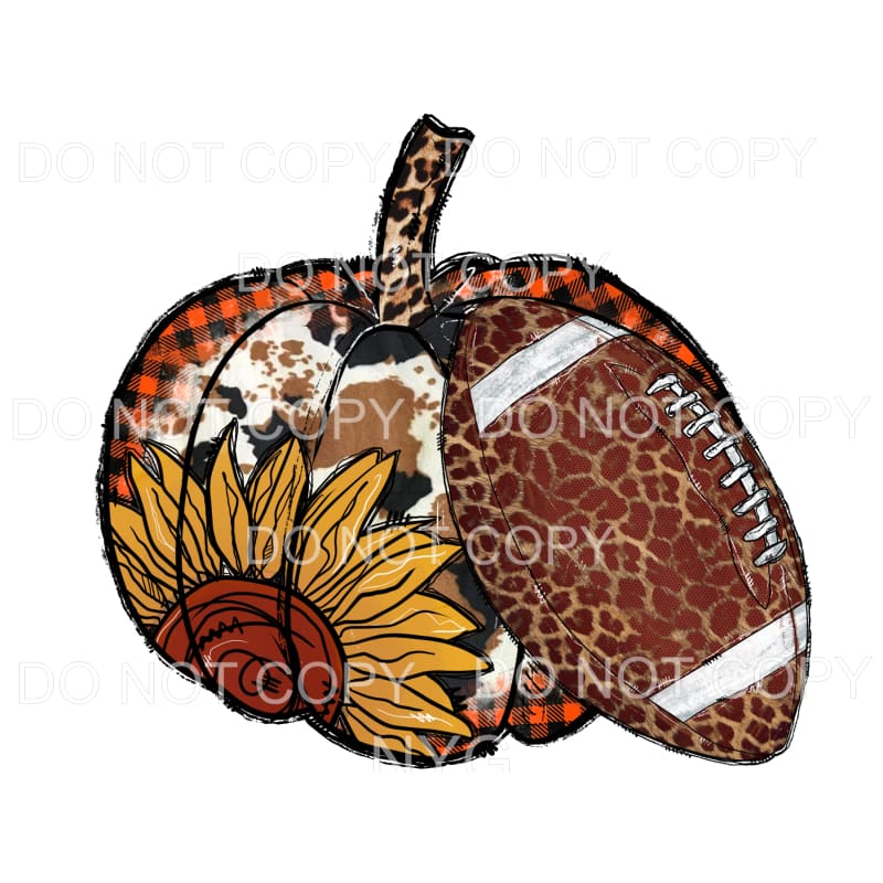 Cow Print Orange Plaid Sunflower Pumpkin Leopard Football