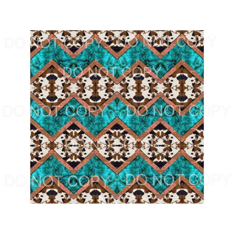 Cowhide Pattern Sheet #2 Sublimation transfers - Heat