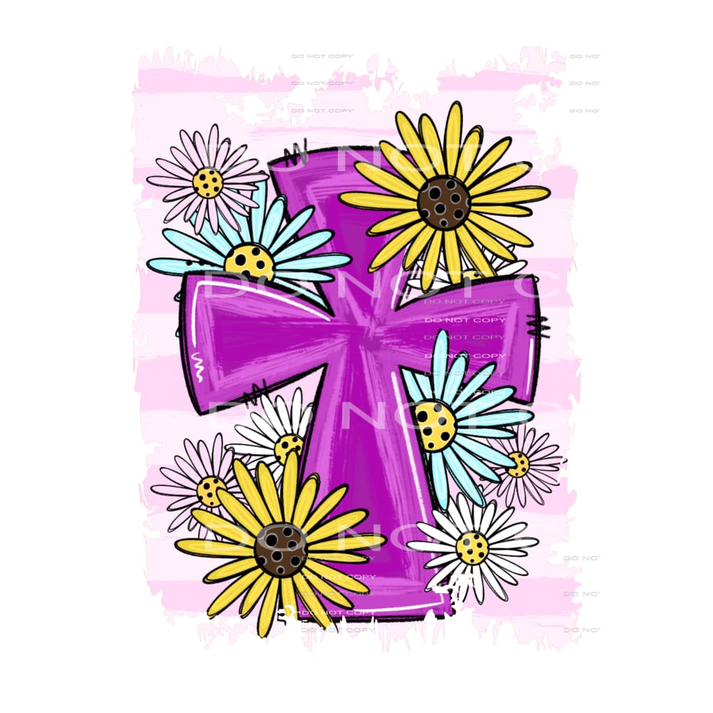 cross #4705 Sublimation transfers - Heat Transfer