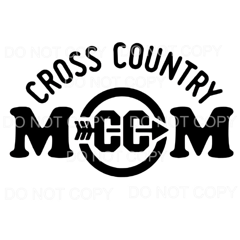 Cross Country Mom CC #222 Sublimation transfers - Heat