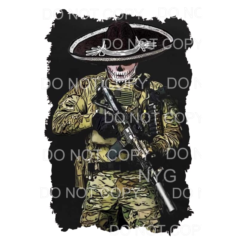 CUSTOM soldier # 1 Sublimation transfers - Heat Transfer