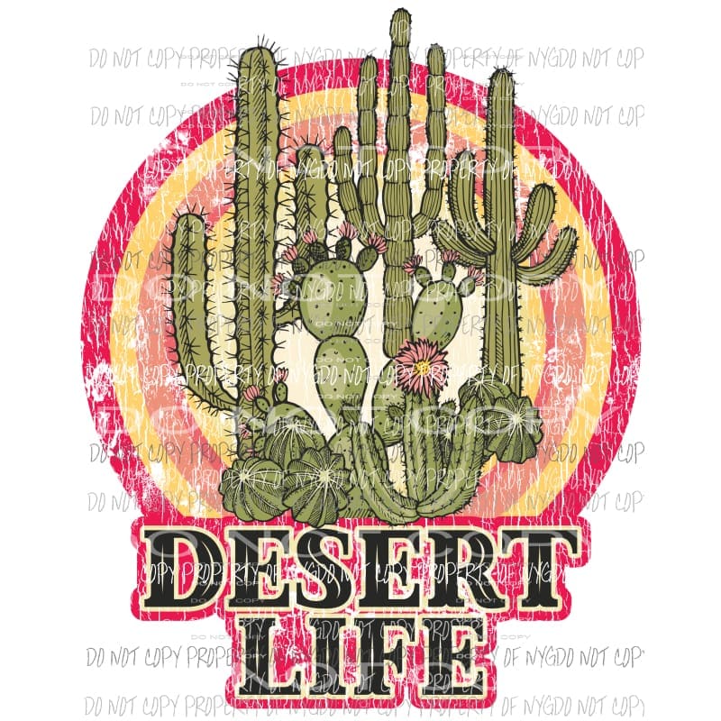 Desert Life Sublimation transfers Heat Transfer