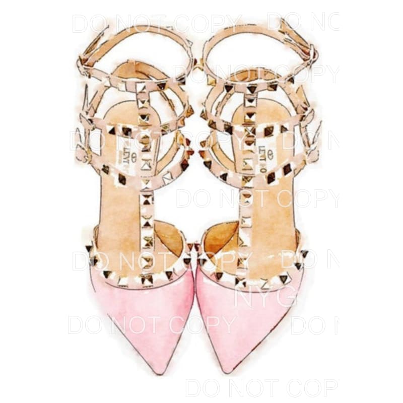 Designer Shoes Heels Sublimation transfers - Heat Transfer