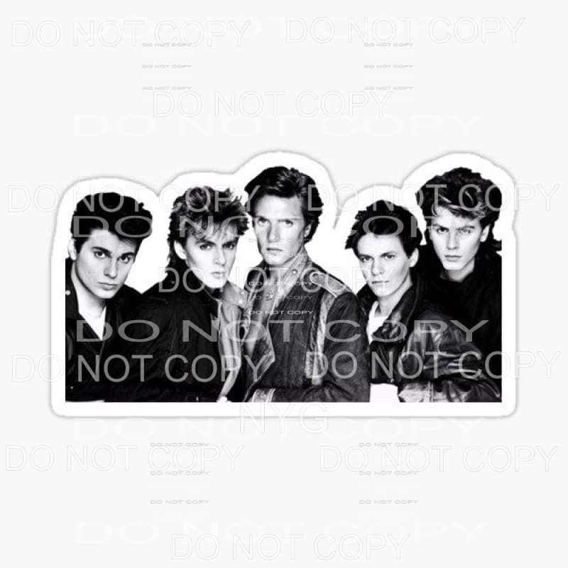 Duran Duran #1 Sublimation transfers - Heat Transfer