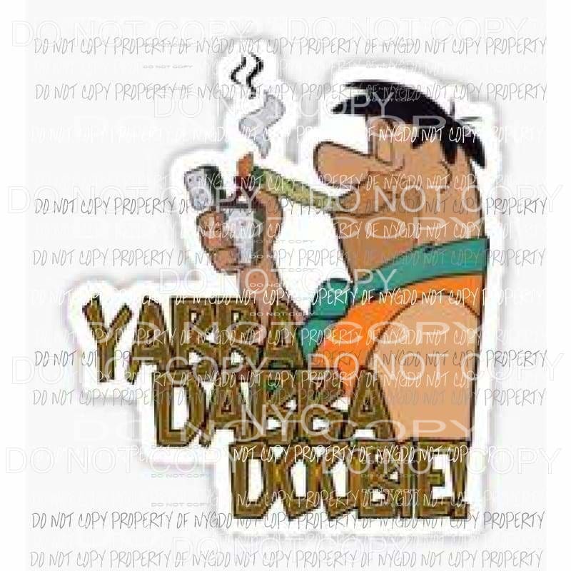 Flintstones 5 Sublimation transfers Heat Transfer