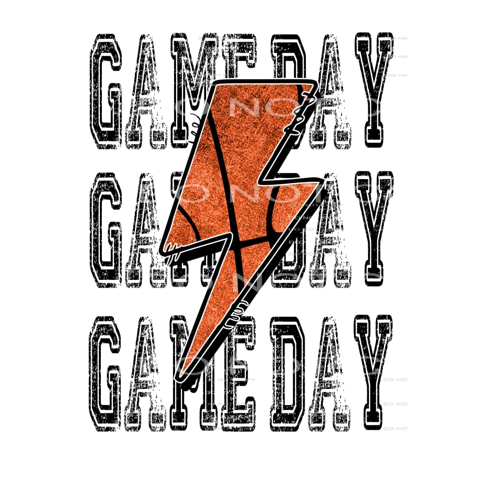 Game Day Basketball # 2097 Sublimation transfers - Heat