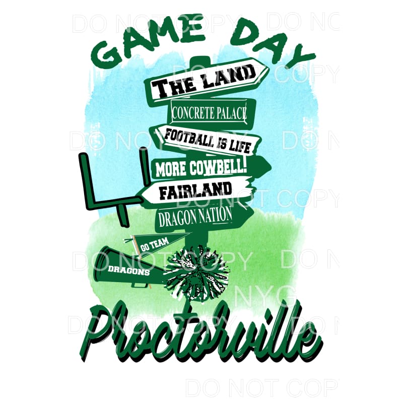 Game Day Dragons Football Fairland High Schhol Proctorville