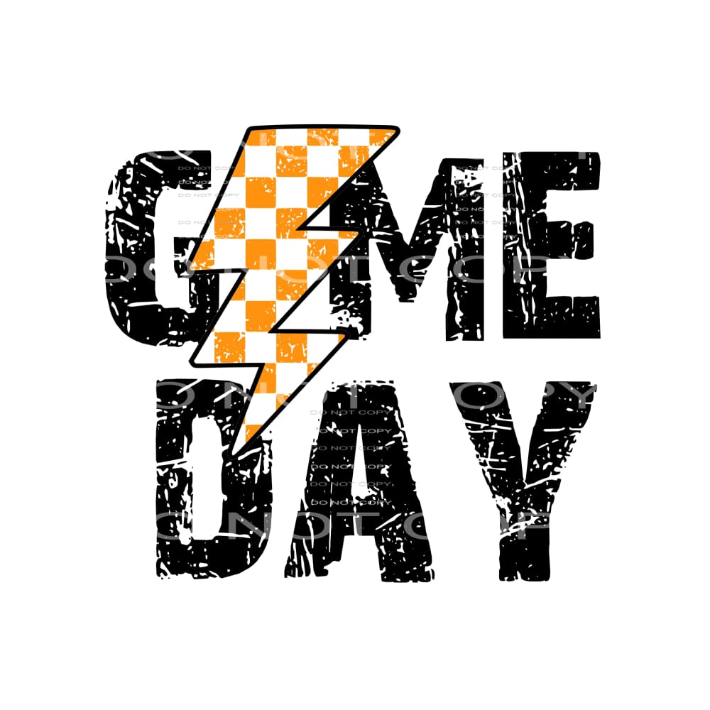 Game Day Tennessee Vols # 1053 Sublimation transfers - Heat