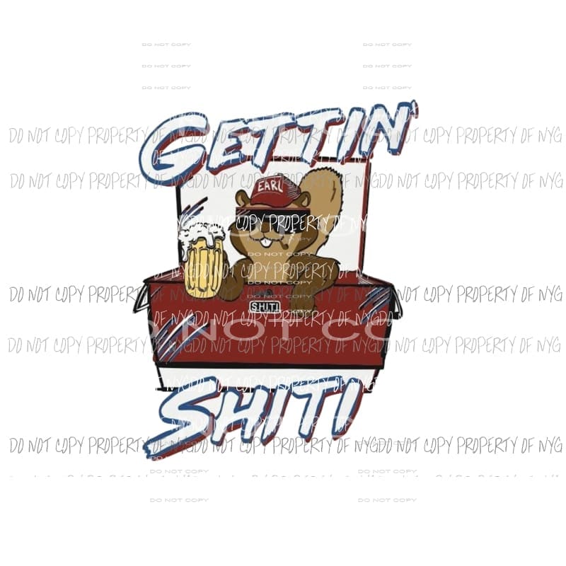 Gettin’ Shiti Sublimation transfers Heat Transfer