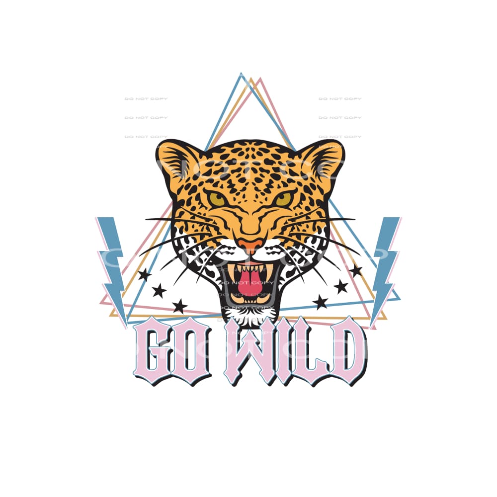 Go Wild #4959 Sublimation transfers - Heat Transfer Graphic