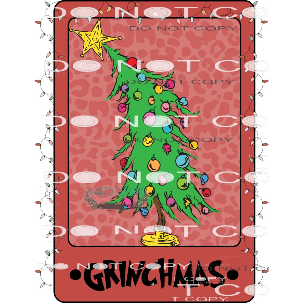 Grinchmas #7159 Sublimation transfers - Heat Transfer