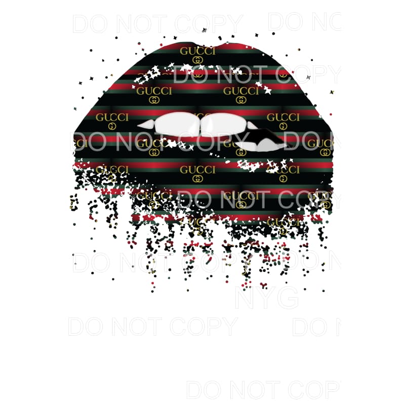 Gucci Lips # 1 Sublimation transfers - Heat Transfer