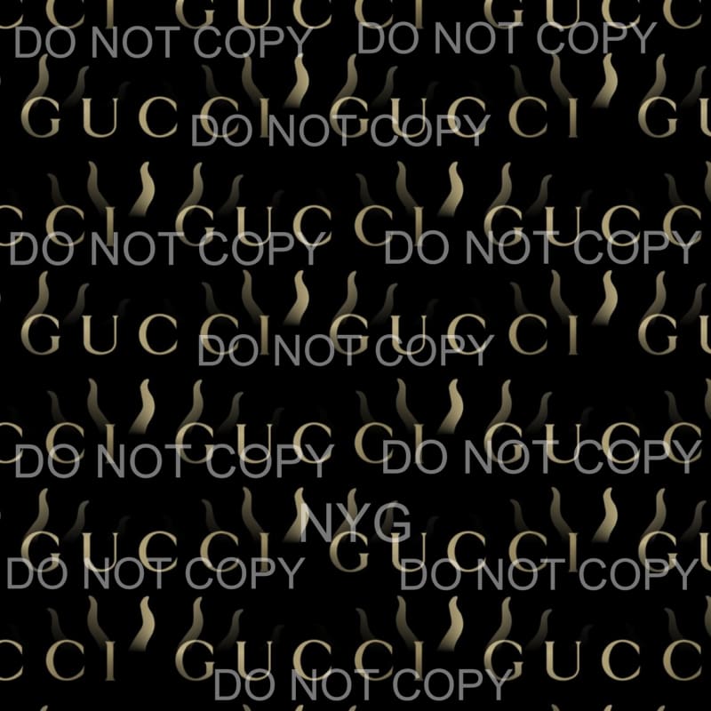 Gucci Sheet #1 Sublimation transfers - 13 x 9 inches - Heat