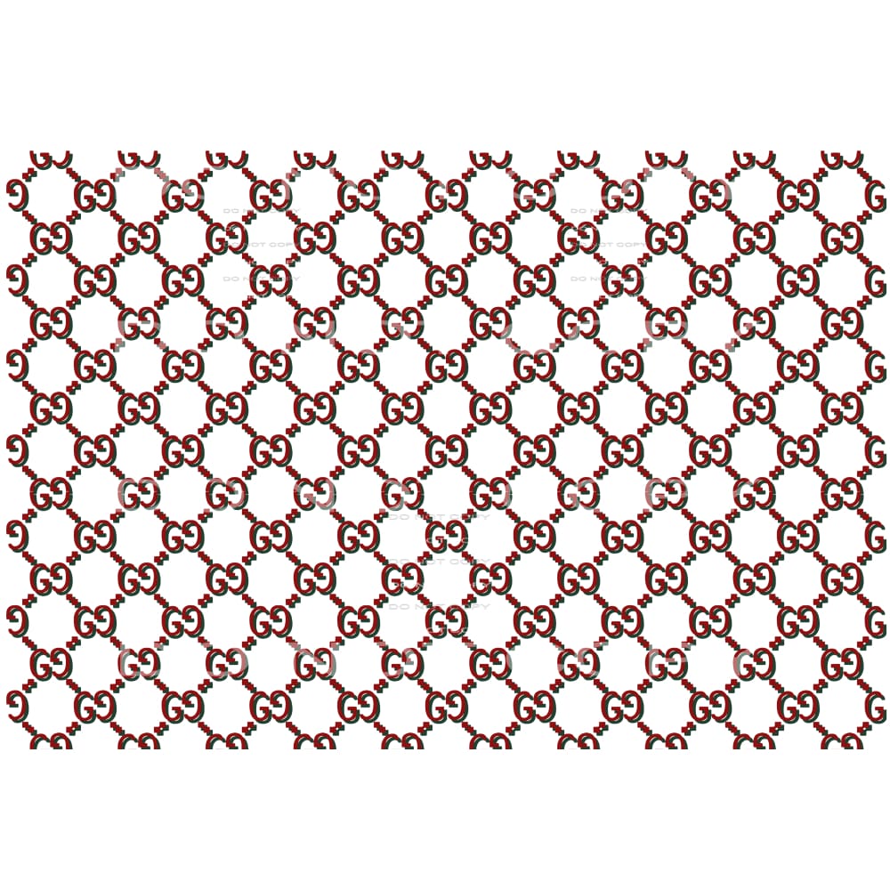 Gucci sheet # 10077 Sublimation transfers - Heat Transfer