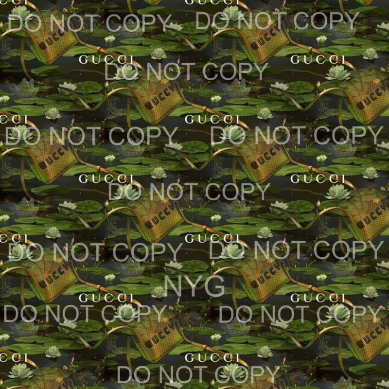 Gucci Sheet #5 Sublimation transfers - 13 x 9 inches - Heat