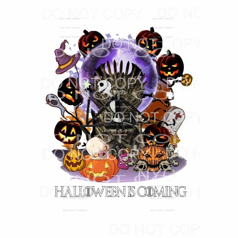 Halloween Is Coming Jack Skellington Nightmare Before