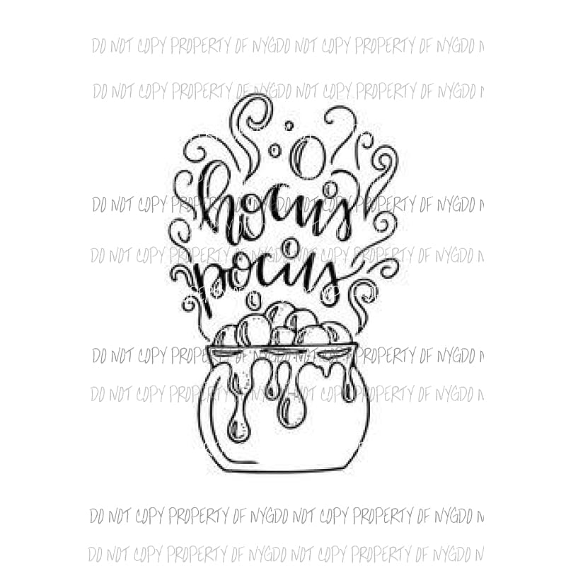 Halloween Movie Hocus Pocus # 22 Sublimation transfers Heat Transfer