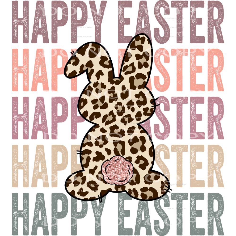 Happy Easter #4395 Sublimation transfers - Heat Transfer