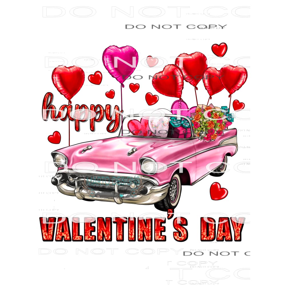 Happy Valentine’s Day #8737 Sublimation transfers - Heat