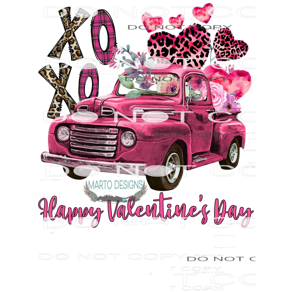 Happy Valentine’s Day. Xoxo #9566 Sublimation transfers -