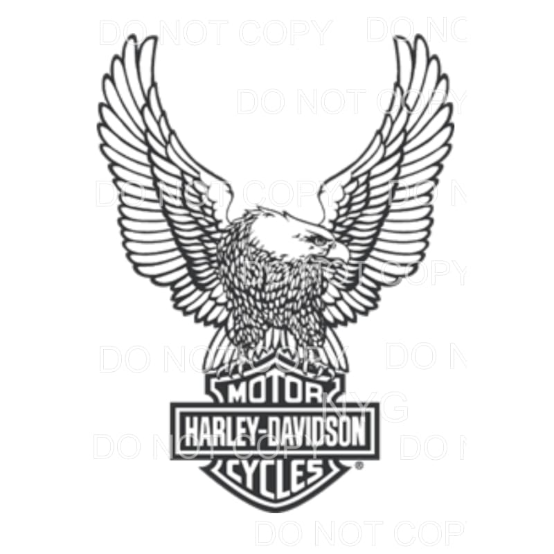Harley Davidson Eagle Sublimation transfers - Heat Transfer