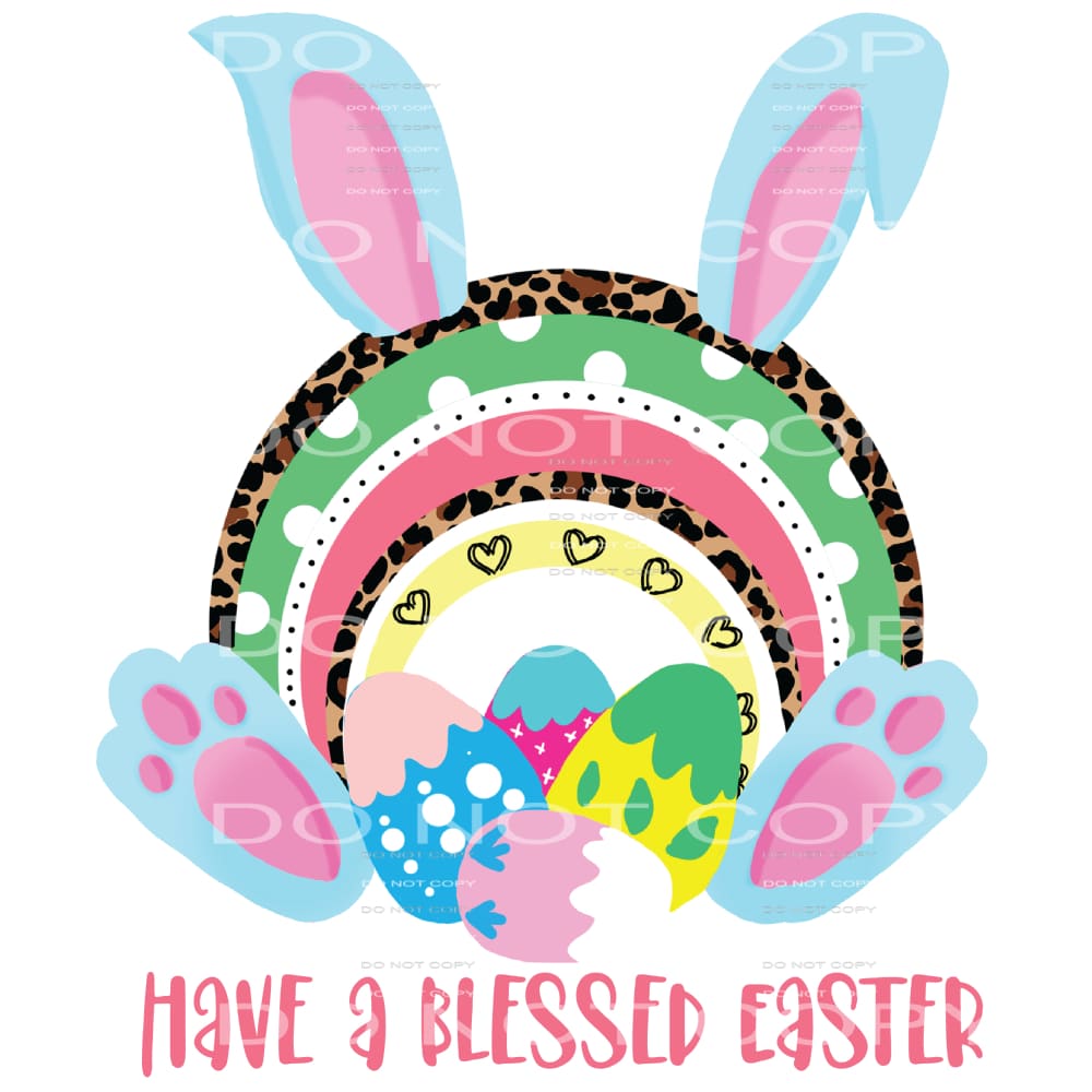 have a blessed easter #4452 Sublimation transfers - Heat