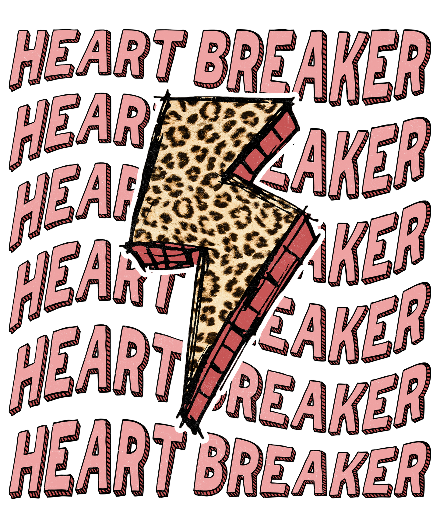 Heart Breaker #9066 Sublimation transfers - Heat Transfer