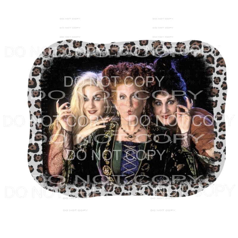Hocus Pocus leopard # 4 Sublimation transfers - Heat