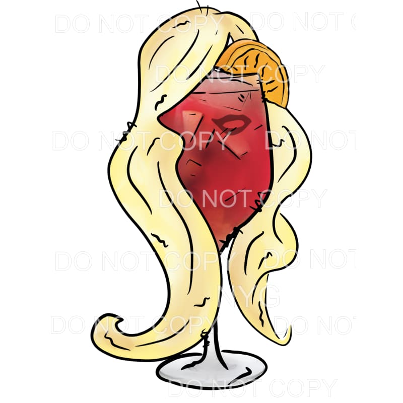 Hocus Pocus Wine Glass Sarah Sanderson Sublimation transfers
