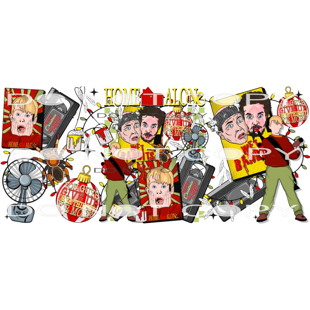 Home Alone #7522 Sublimation transfers - Heat Transfer