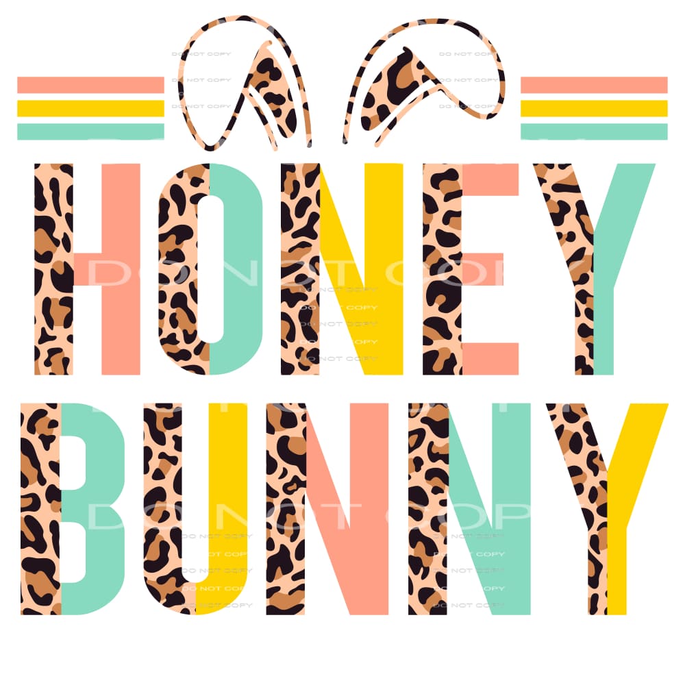 honey bunny #4272 Sublimation transfers - Heat Transfer