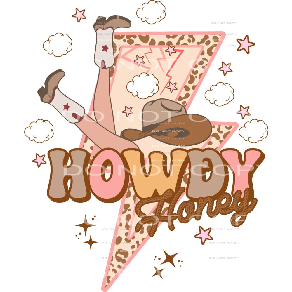 Howdy Honey Valentine # 2311 Sublimation transfers - Heat