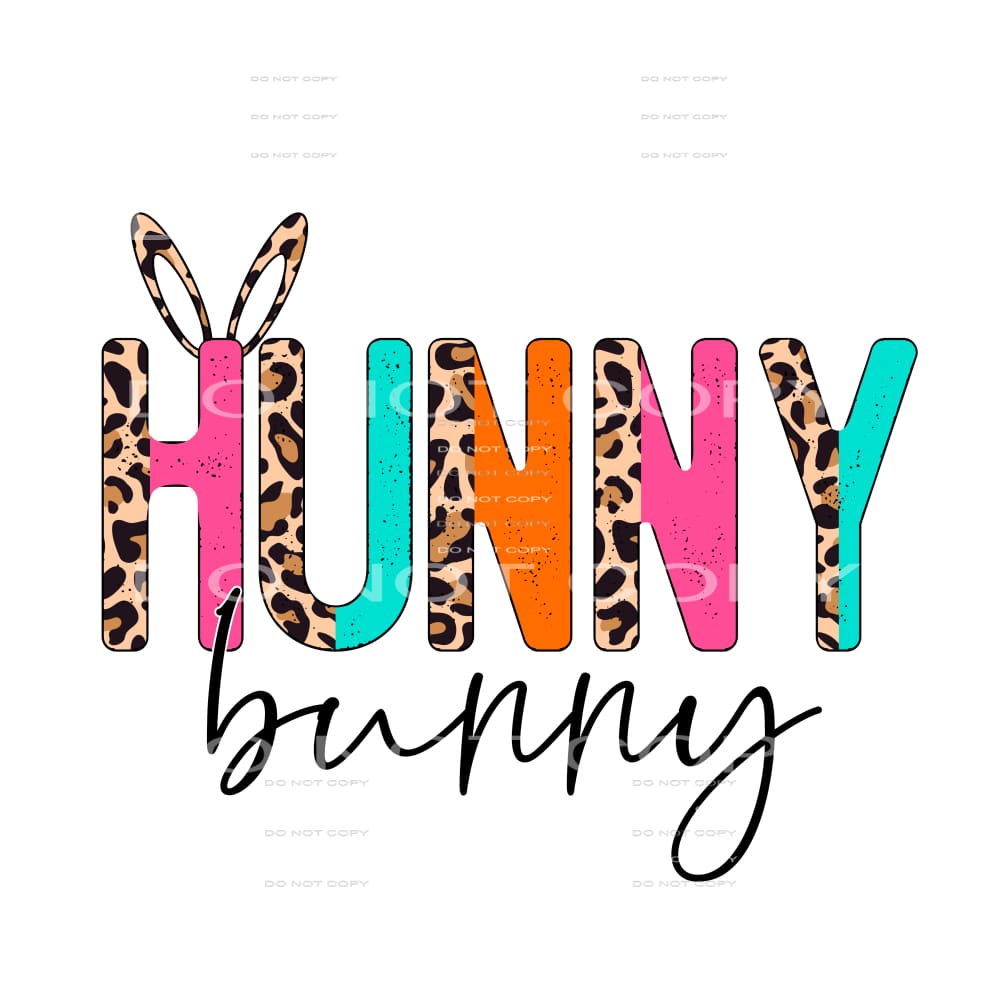 hunny bunny #4525 Sublimation transfers - Heat Transfer