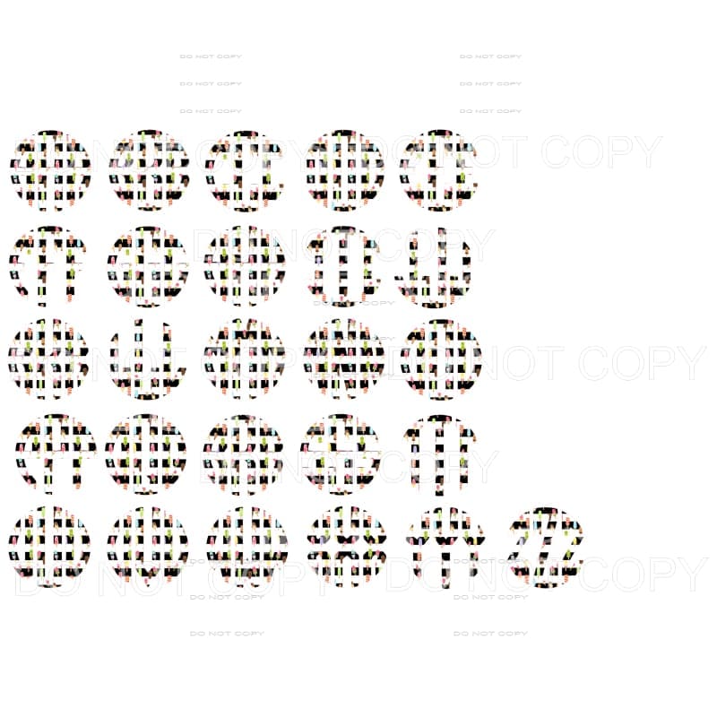 ICE CREAM monogram letters put letters in notes please