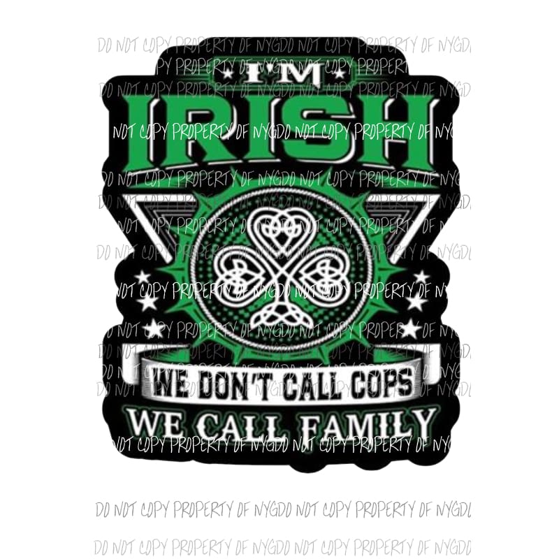 im irish Sublimation transfers Heat Transfer