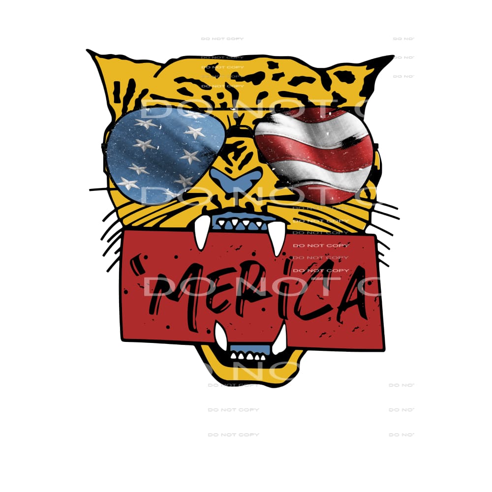 Inspired Gucci Tiger Merica America USA # 44415 Sublimation
