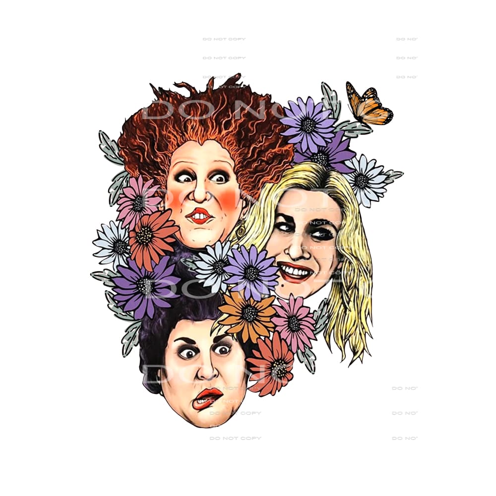 Inspired Hocus Pocus # 8778 sublimation transfers - Heat