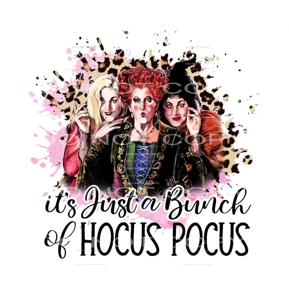 Inspired Hocus Pocus # 8785 sublimation transfers - Heat