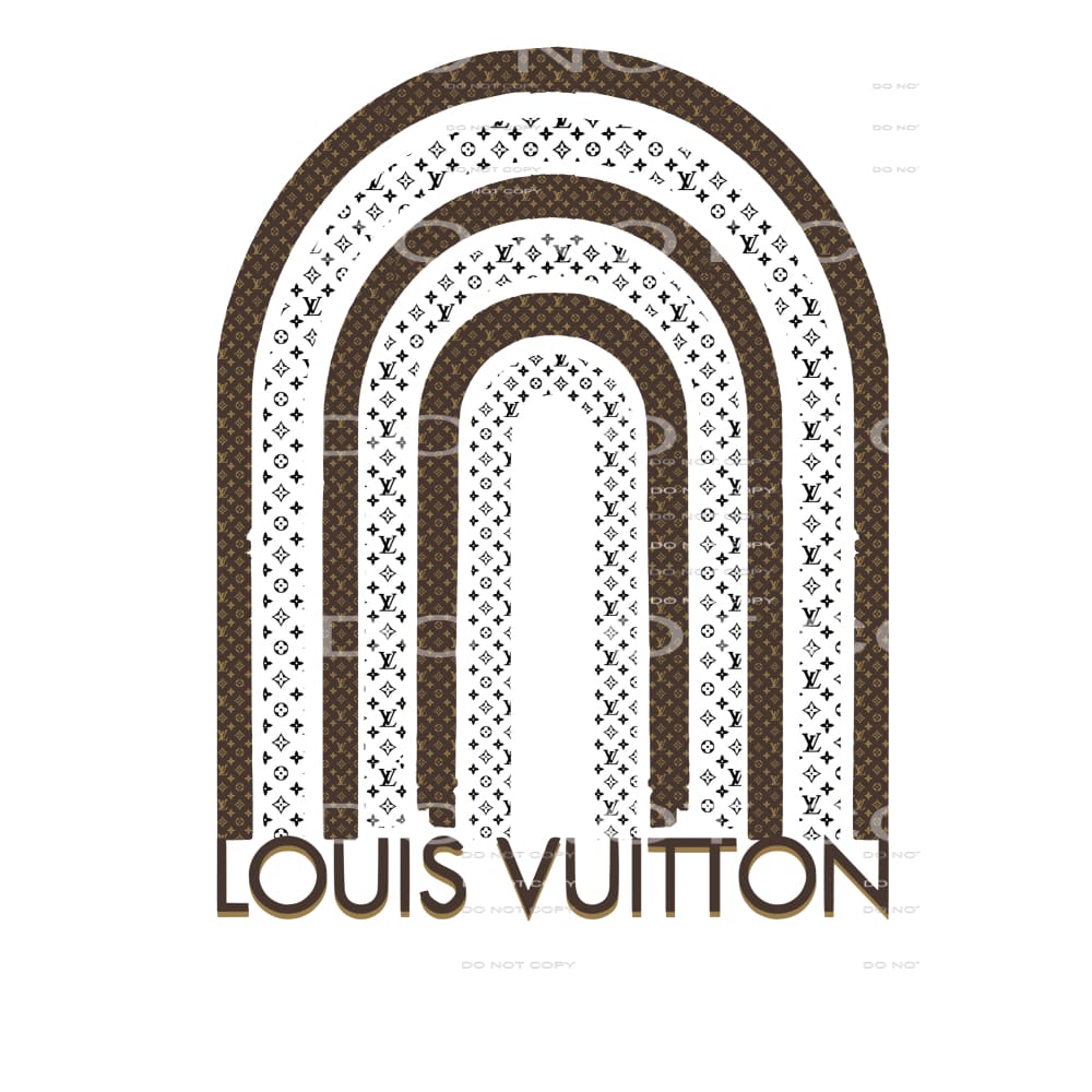 inspired LV Rainbow # 1 Sublimation transfers - Heat