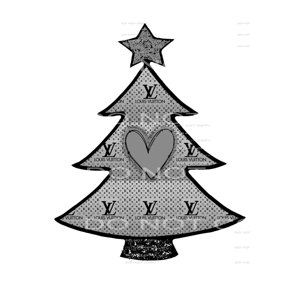 Inspired LV Tree # 2136 Sublimation transfers - Heat