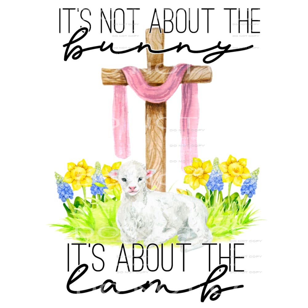 it’s about the lamb #4179 Sublimation transfers - Heat