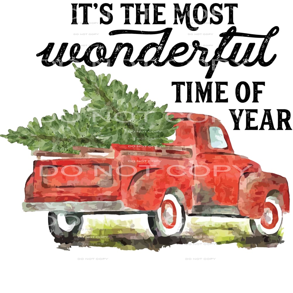 It’s the most wonderful time of the year #7466 Sublimation
