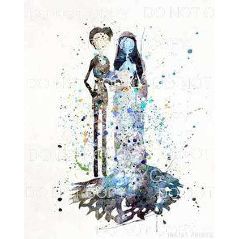 Jack and Sally Nightmare Before Christmas #2 Sublimation