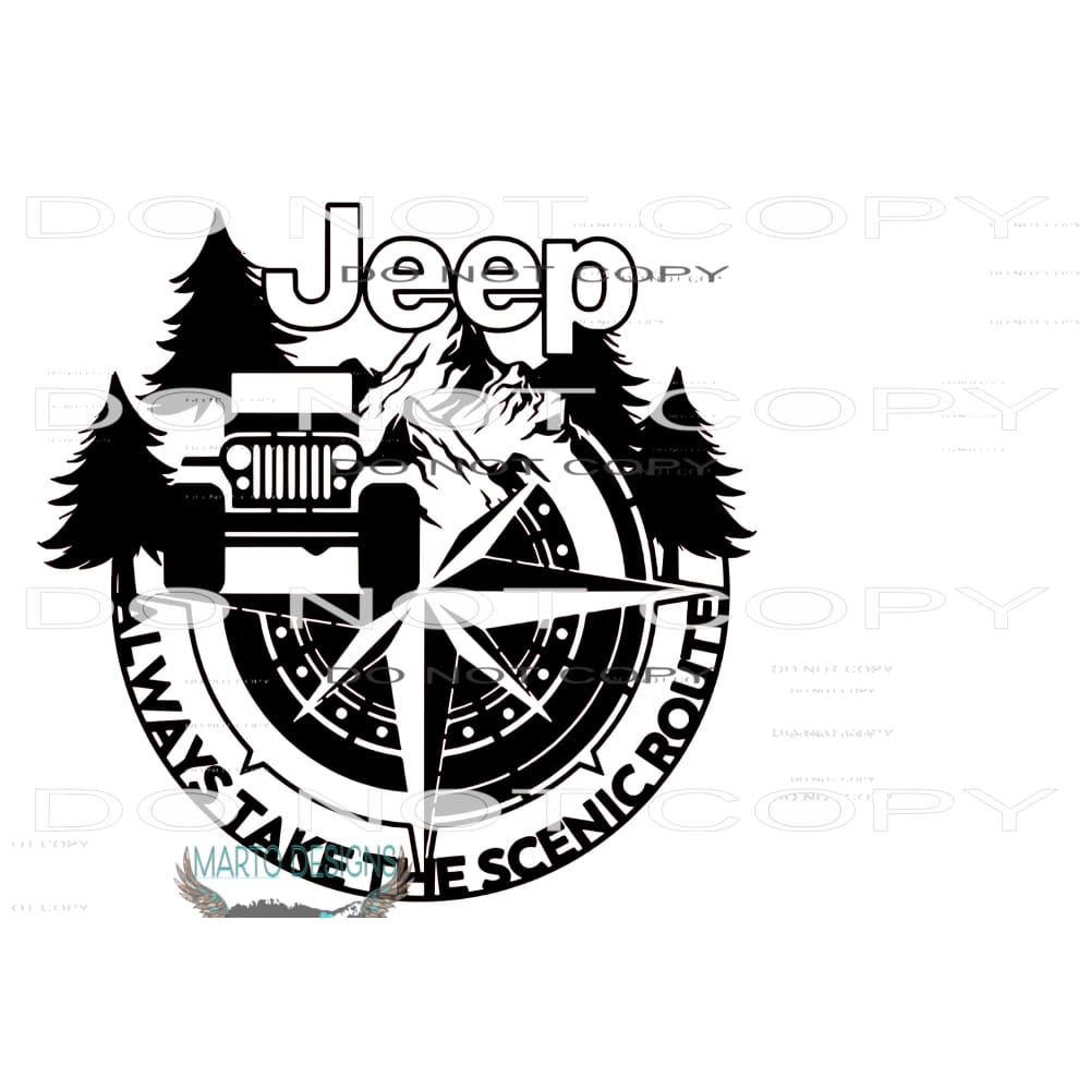 jeep # 29911 Sublimation transfers - Heat Transfer Graphic