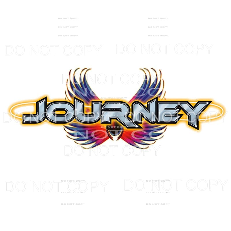 Journey Music Group 1980 s # 2 Sublimation transfers - Heat