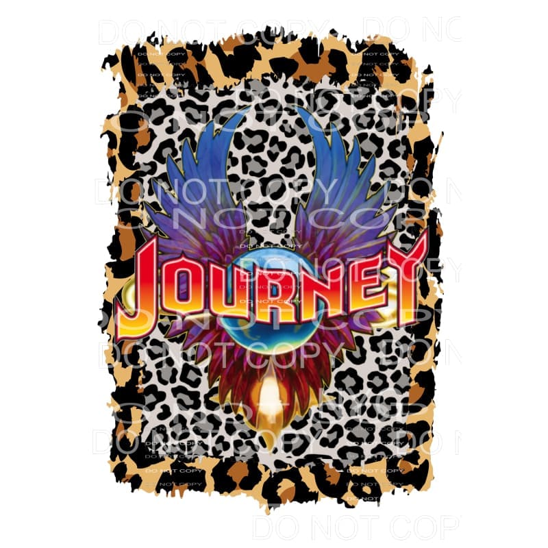 Journey Music Group 1980 s # 7 Sublimation transfers - Heat